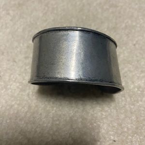 Silver cuff bracelet. Adjustable